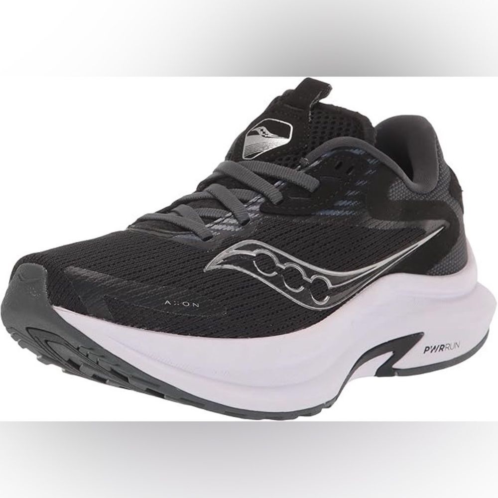 Saucony Women's Axon 2 Running Shoes in Black/White